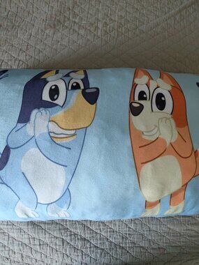 Bluey Kids Pillow, 17" x 36"